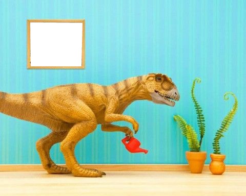 dinosaurio Fotomontāža