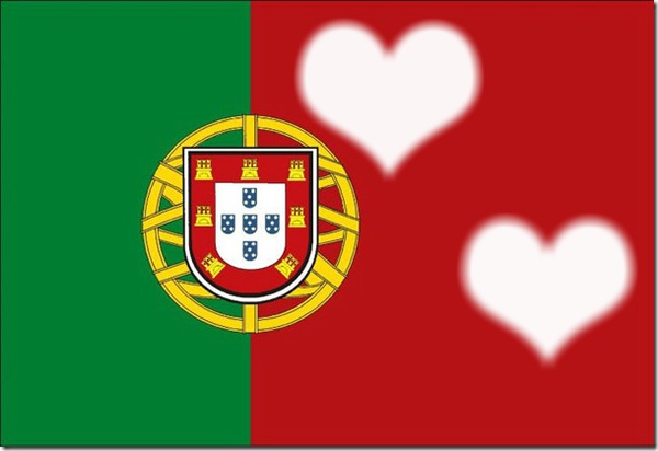 drapeau portugal Montaje fotografico