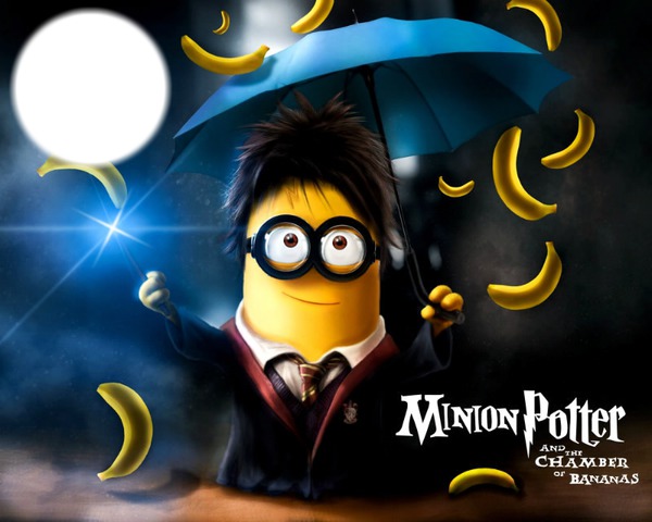 Minion Potter Fotomontage