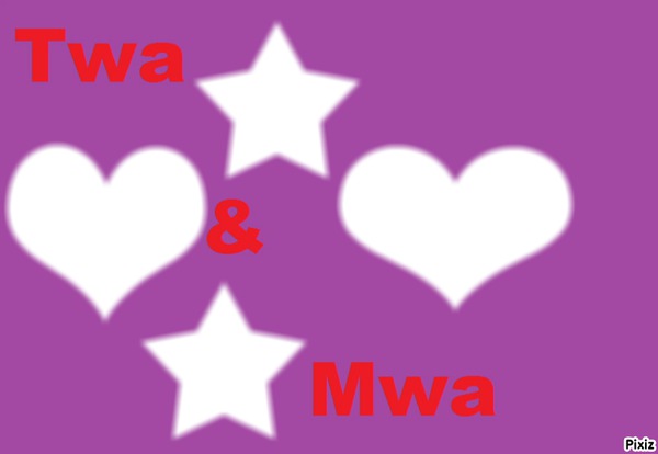 Twa & Mwa Fotomontasje