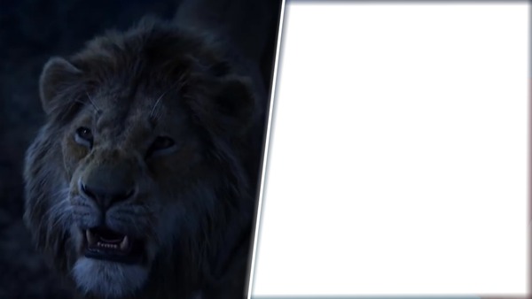 le roi lion film sortie 2019 201 Photo frame effect