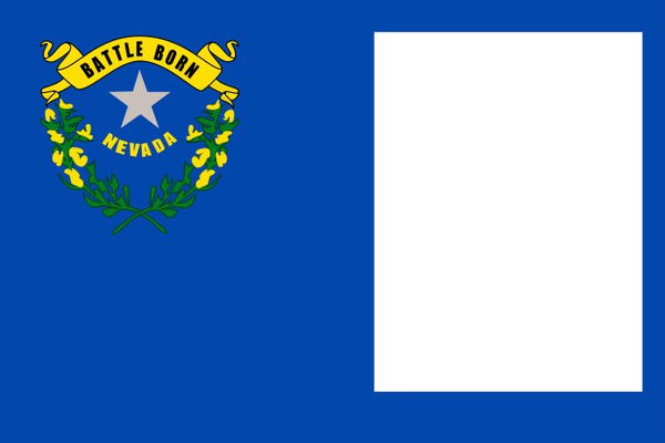 Nevada flag Photomontage