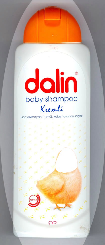 Dalin Baby Shampoo Creamy Фотомонтажа