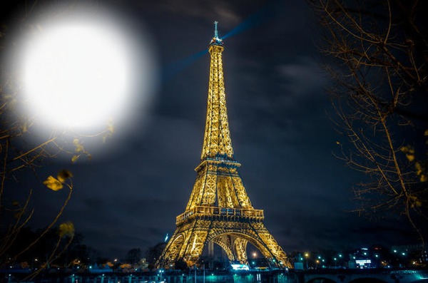 ''Paris'' Photo frame effect