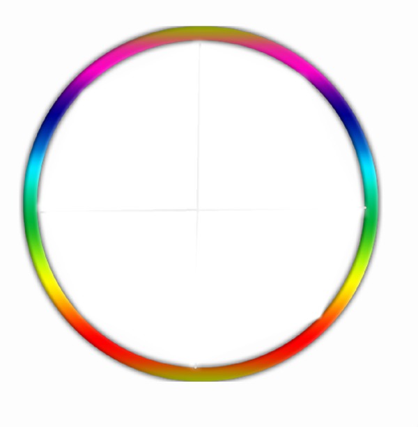 círculo colorido Fotomontasje