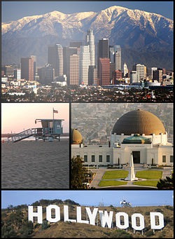 Los Angeles Fotomontaż