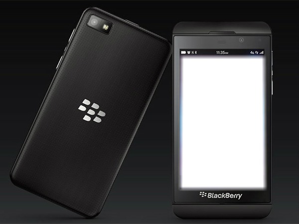Blackberry Z10 Fotomontage