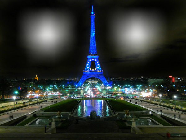 i love paris Fotomontasje