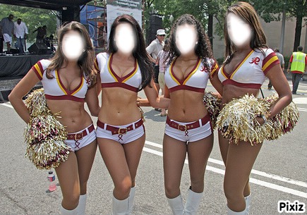 Cheerleader (4) Fotomontasje
