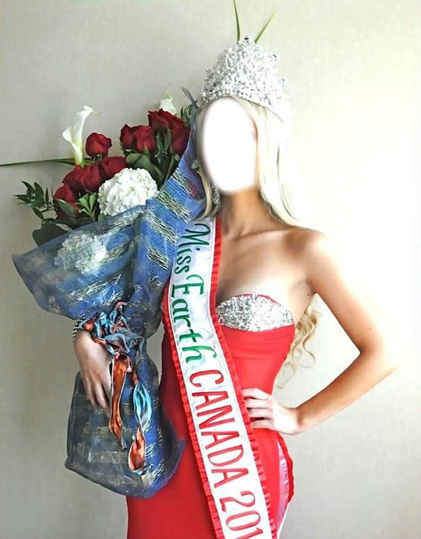 Miss Earth Canada フォトモンタージュ