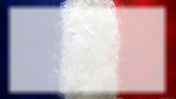 france flag Photomontage