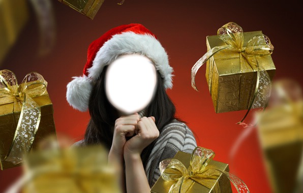 face christmas Montage photo