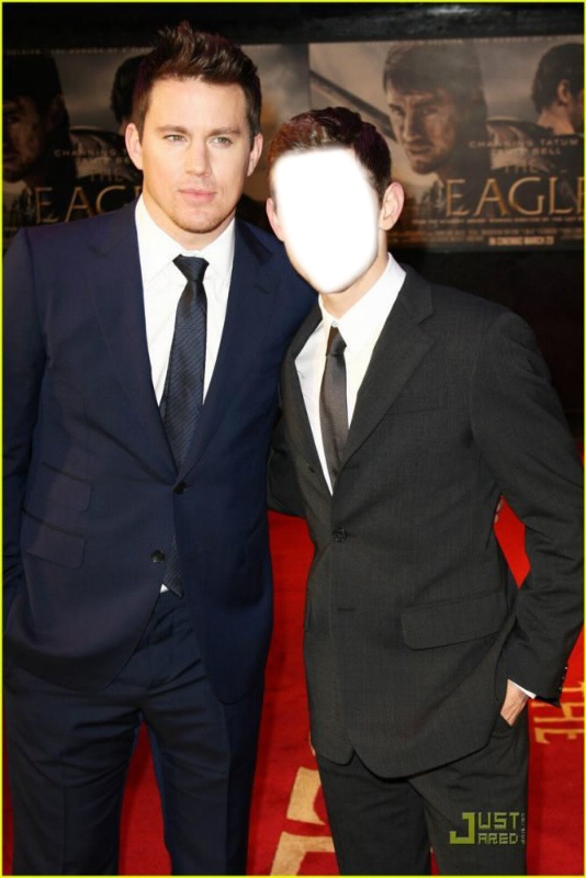 channing et homme Montage photo