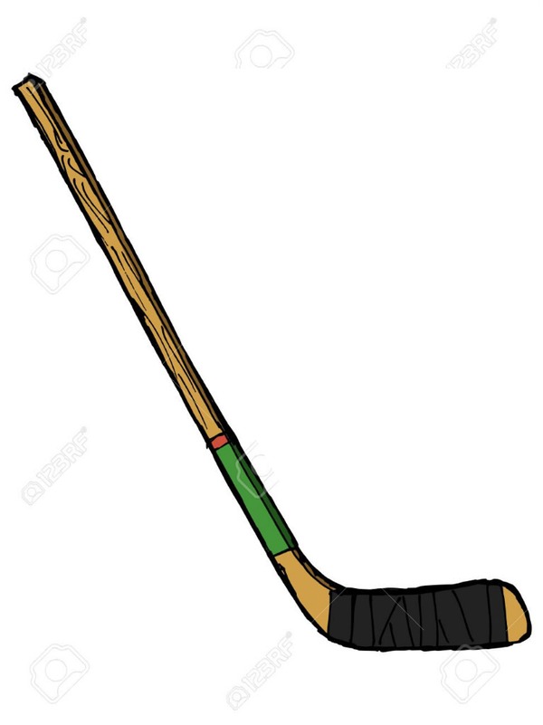 baton hockey Fotomontagem