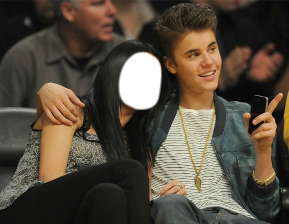 Justin Bieber e Namorrada Fotomontaža