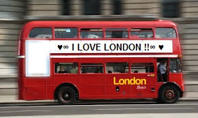 I ♥ London Montaje fotografico
