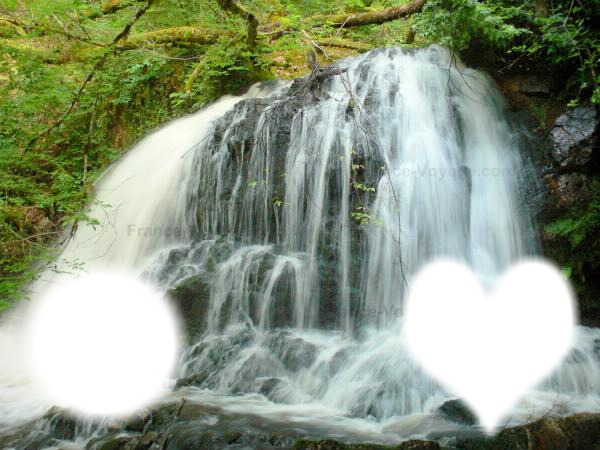 "waterval" Fotomontage