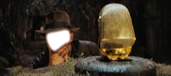 Indiana Jones Fotomontagem