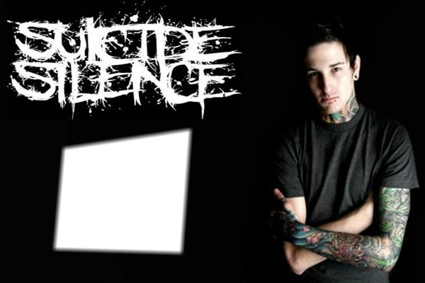 suicide silence Photo frame effect
