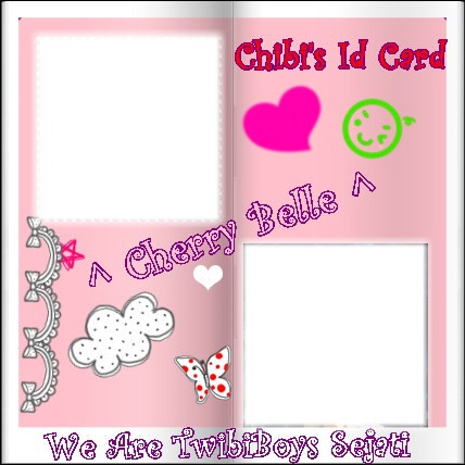 Chibi's Card フォトモンタージュ