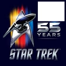 STAR TREK - 55 Years Fotomontage