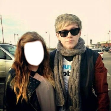 With Niall <3 Montage photo