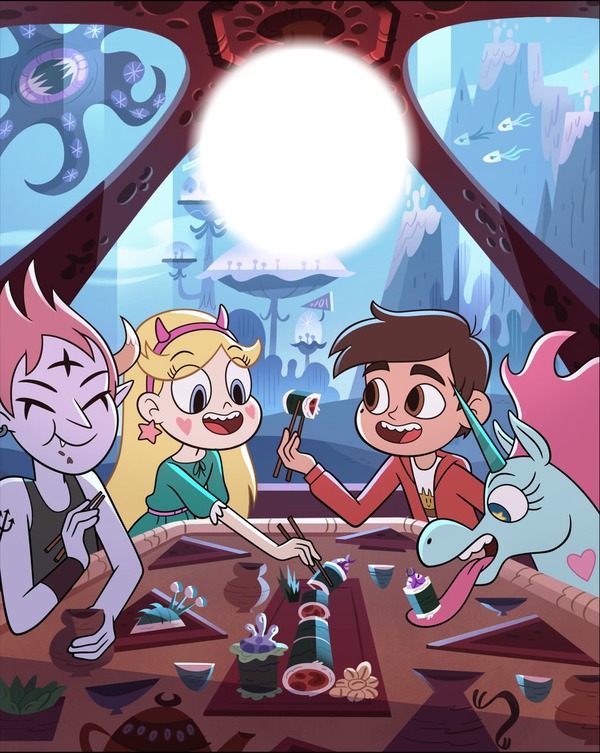 Star vs the forces of evil Фотомонтажа