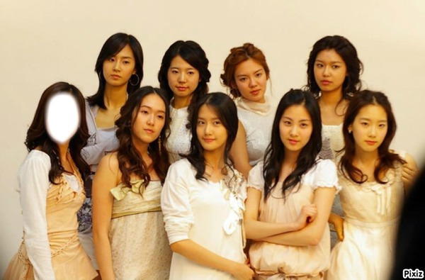 nine angel Girl's Generation Фотомонтаж