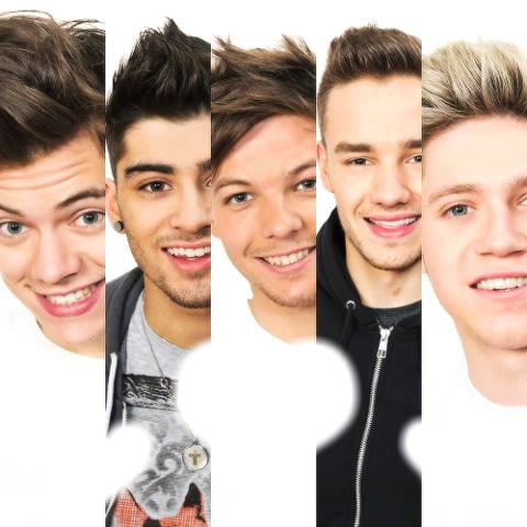 one direction 1D Fotomontage