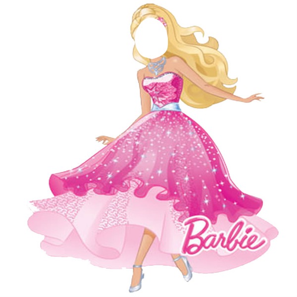 BARBIE SUPER Photo frame effect