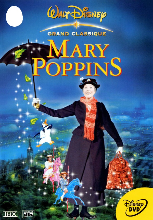 Marie poppins Fotomontāža