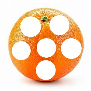 orange de gille Photomontage