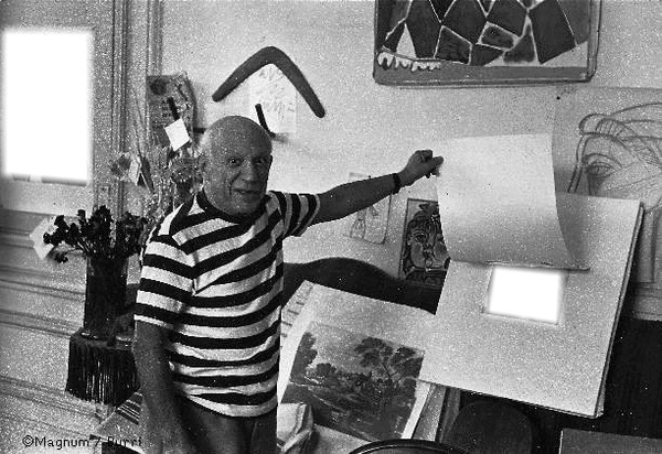 Pablo Picasso Fotomontáž