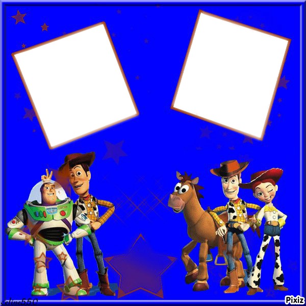 toy story Photo frame effect