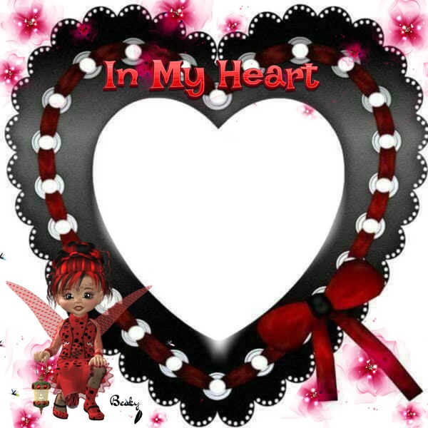IN MY HEART Photo frame effect