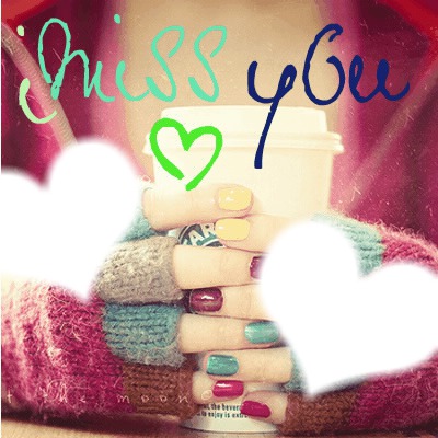 Miss You Photomontage