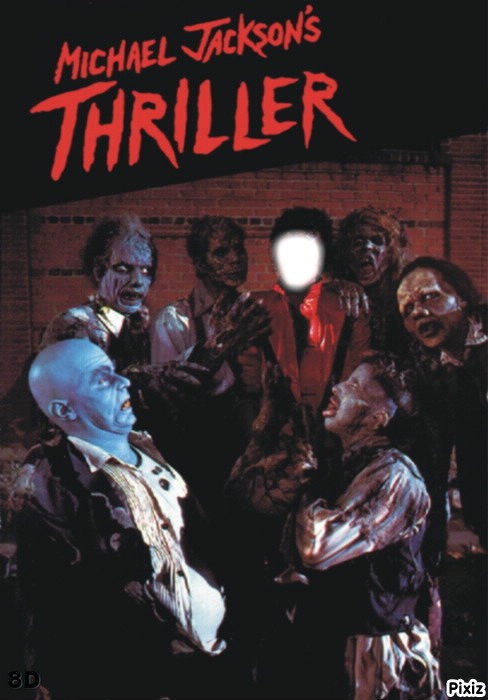 M.J.Thriller Photo frame effect
