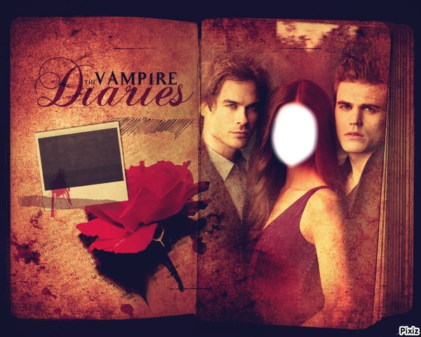 vampire diaries Photo frame effect