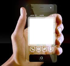 Iphone Transparente Photo frame effect