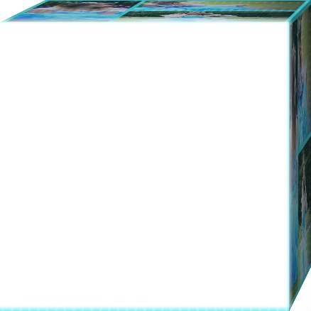 Cubo 2 Photo frame effect