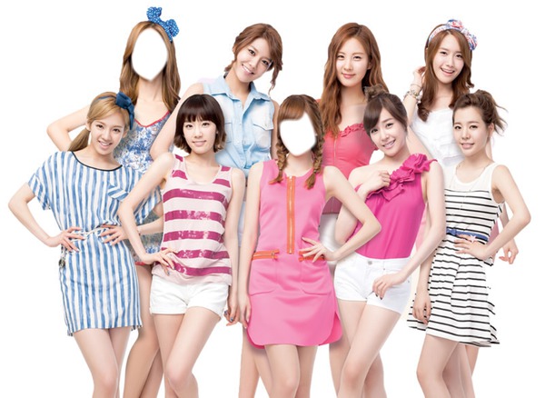 SNSD Face Montage photo