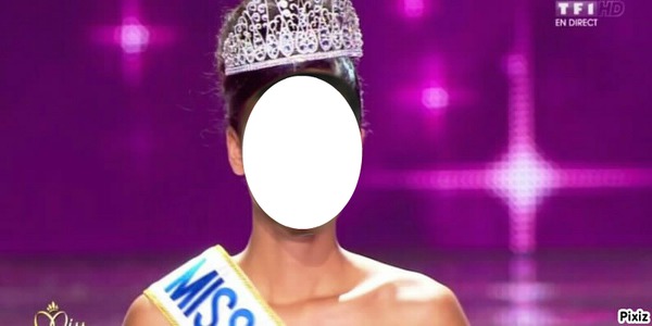 Miss France 2014 (Flora Coquerel) Fotomontāža