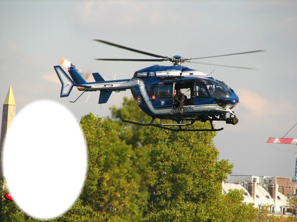 hélicoptère dragon gendarmerie Fotomontāža