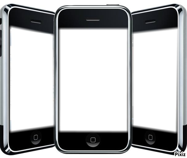 Les iphones (: Fotomontāža