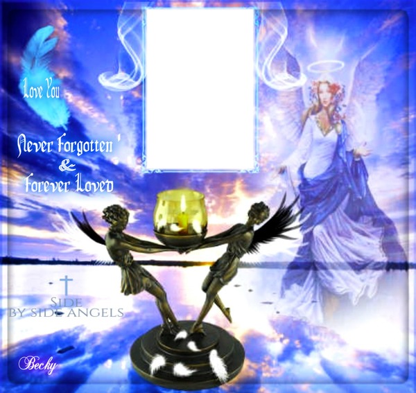 angel Photo frame effect