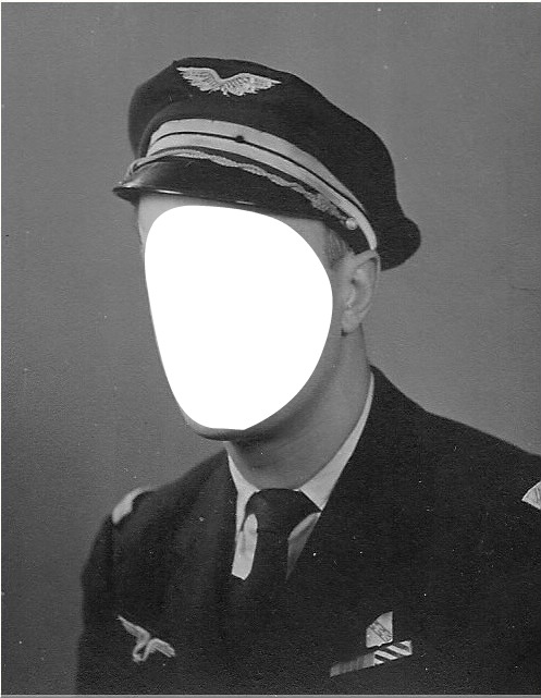 officier aviateur Fotomontaż
