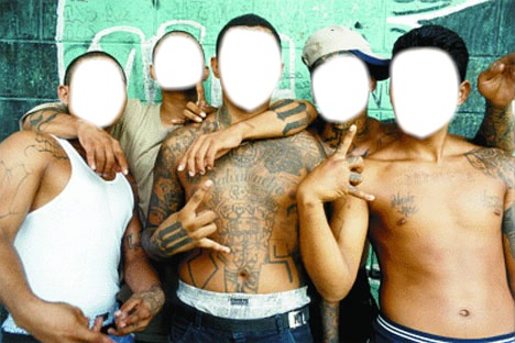 Gang Fotomontage
