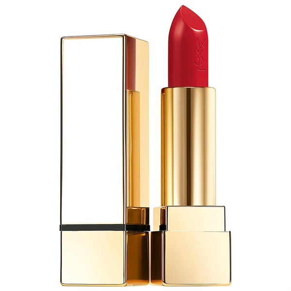 Yves Saint Laurent Rouge Pur Couture Lipstick in Red Фотомонтаж