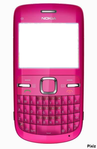 Nokia-C3-Rose Fotomontagem