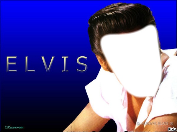 Elvis Photo frame effect